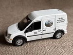 Welly Ford Transit Connect White Van Diecast 2017 Lcca Lionel Train Club Conven. Fixed Price $34.98.
