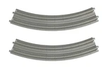 Kato KAT20187 16.3"/15" 45-DEGREE Dbl Curve, Concrete Tie (2) One Size. Fixed Price $26.99.