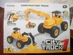 City Truck Construction Play Set By Fun Little Toys New In Box :age 3+ ;B19-3. Fixed Price $26.00.