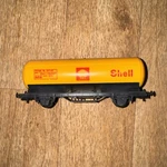 Lima Shell Tanker Wagon Oo Gauge Yellow. Fixed Price $9.99.
