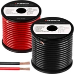 8 Gauge Automotive Power And Ground Wire Kit, 30FT Black/red Cables. Fixed Price $79.99.