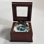 Mr Christmas Musical Box Winter Wonderland Wooden Horse Carriage Scene Tested. Fixed Price $36.44.