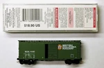 Mtl Micro-trains 20580 British Columbia Bcol 4180 40 Foot Single Door Boxcar. Fixed Price $16.00.