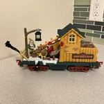 New Bright Holiday Express Log Mill Car Animated Christmas Train Tested Video. Fixed Price $30.00.