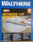 Walthers Ho #933-2851 Motorized 110' Turntable -- Assembled 16-7/16" 41.7CM Od. Fixed Price $323.98.