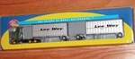 Ho Athearn 91140 Freightliner & 28' Wedge Trailers Lee Way. Fixed Price $99.99.