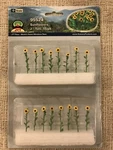 Jtt Scenery Products - Sunflowers Scale 2" Tall 16/PK New 95524. Fixed Price $7.50.