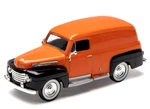 New 1/8 Inch Diecast 1:48 Scale 1948 Ford Panel Truck (orange & Black). Fixed Price $12.95.
