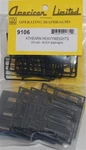 American Limited Models Ho Working Diaphragm Kits Pair Black Fits Athearn 9106. Fixed Price $37.18.