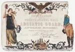 Rare Embossed Ball Card - Fireman 31 Adriatic Guards & 41 Hose Co 1853 Fdny. Fixed Price $168.00.