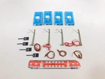 4X Rklin H0 Connection Mast K-track For Power Line/ol Mint Box #DE83-0.5. Fixed Price $31.22.