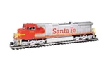 Bachmann 90905 1/29 Ge DASH-9 Santa Fe Warbonnet Diesel #635 Dcc Sound Ready. Fixed Price $829.95.