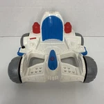 Vtg Fisher Price 1999 Rescue Heroes White Bkue Space Buddy Cart. Fixed Price $10.93.