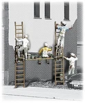 Woodland Painters - Ho Scale Model Railroad Figure #A1890. Fixed Price $16.66.