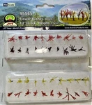 Ho Scale Jtt Miniature Tree 95545 Flower Bushes 1/2 To 3/4" Tall Pkg (40). Fixed Price $11.82.