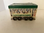 Hershey Vehicle Series Canister Tin # 3 Trolley Chocolate Transit 2002 Bus. Fixed Price $8.10.