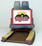 The Raven Roller Coaster Train & Track Detailed Model Laser Engraved Cut. Fixed Price $130.00.