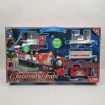 Blue Hat North Pole Junction Christmas Train 35 Pieces Tested And Working. Fixed Price $45.00.