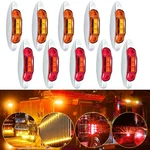 10* Amber+red Led 3-SMD Side Marker Lights Lamp For Trailer 12V Truck Rv Replace. Fixed Price $17.09.