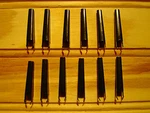 12 Lionel 2411-4 Flat Car Metal Lumber Stakes Dozen Free Ship. Fixed Price $12.95.