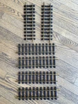Lgb 10000 Gauge 12 Inch Brass Rail Straight Track (2 From 1990; 4 1999). Fixed Price $60.00.