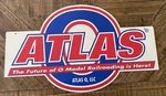 Atlas Model Railroad Co Inc Trains Store Display Sign. Fixed Price $84.99.