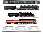 Southern Pacific Steam Locomotives Tin Sign / Daniel Edwards Collection Railroad. Fixed Price $26.15.