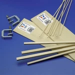 Midwest Products Co. Basswood Sheets 3/16X3X24 MID4305 Building Supplies. Fixed Price $21.35.