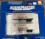 Walthers Scenemaster 949-2356 32 Trailers 2-PACKS Santa Fe Nib. Fixed Price $21.99.