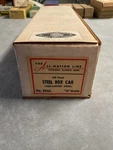 Vintage The All-nation Line Model 3600 Gauge Scale 40' Steel Box Car Kit (nos). Fixed Price $24.99.
