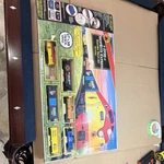 Shoprite Express Analog Dc Train Starter Set Light Limited 1998 6PC. Fixed Price $139.00.