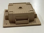 Lionel Tan Flagpole Base Only Part No. 00-0089-003 1983 Cpg. Fixed Price $12.95.