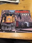 1997 Train Calendar, Brand New Old Stock, Kalmbach Publishing. Euc. Fixed Price $8.00.