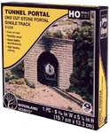 Woodland 1254 Ho Scale Single Track Timber Tunnel Portal New Free Ship. Fixed Price $18.99.