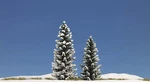 Snow Covered Spruce 90 And 120 Mm High Ho/oo Gauge Busch 6152. Fixed Price $44.24.