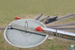 New Walthers Motorized 110' Turntable Assembled Ho Scale Train Free Us Ship. Fixed Price $334.99.