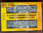 Mth Rail King 30-6024 New York Central Nyc Dryfuss Combine Diner Set. Fixed Price $99.95.
