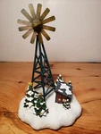 Hawthorne Village Tower" Windmill Holiday Towers Train Bradford Exchange. Fixed Price $40.00.