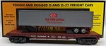 Mth 30-7014D Gauge New York Central Flat Car W/trailer #506098 Ln/box. Fixed Price $27.27.