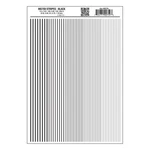 Woodland Scenics Black Dry Transfer Stripes MG759. Fixed Price $9.98.