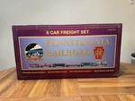 Mth Pennsylvania Flat/hopper/box/gondola/tank/caboose 6-CAR Freight Set 20-90003. Fixed Price $224.99.