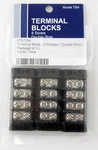 Terminal Blocks (3 Pcs) - Screw, Double Row Miniatronics #TB4. Fixed Price $8.00.