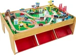 Kidkraft Waterfall Mountain Wooden Train Set & Table With 120 Pieces, 3 Storage. Fixed Price $199.86.