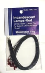 Miniatronics 18-R12-10 Micro Miniature Lamps Red 12V 50MA 2.4MM Pcs Nos. Fixed Price $19.95.
