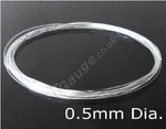 Gauge Fiber Optic Strand 0.5MM X Meter P-030B. Fixed Price $38.19.