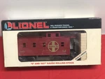 New Lionel Train Santa Fe Red Caboose 6-6430 O/O27 Gauge Rolling Stock Usa W/box. Fixed Price $12.75.