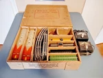 Marx Gauge 45200 Santa Fe Diesel Train 27 Piece Original Complete Set With Box. Fixed Price $165.00.