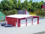 Pikestuff Ho 192 Red Modern Fire Station Kit. Fixed Price $15.95.