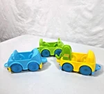 Vtech Pull & Learn 2008 Carrier Replacement Vehicles Lot Of 3 Toys. Fixed Price $11.05.