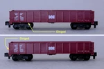 American Flyer 24126 Slsf Frisco Gondola. Fixed Price $49.95.